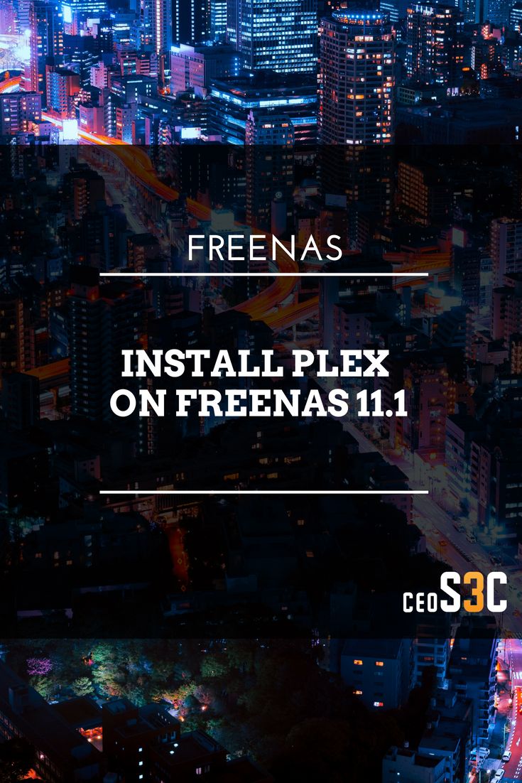 configurare plex in freenas 11
